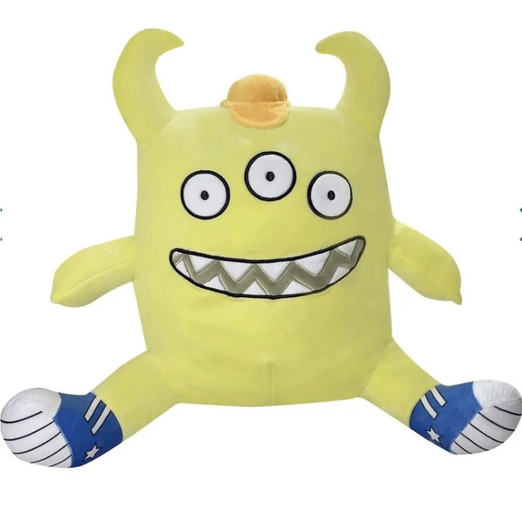 Monster Squishy Throw Pillow 16" - Picture 1 of 2